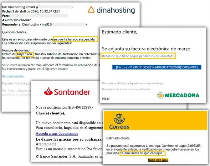 phishing correo electronico phishing correo electronico